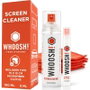 Whoosh Kit Limpiador de Pantallas DUO (100ml + 8ml + 2 Paños)